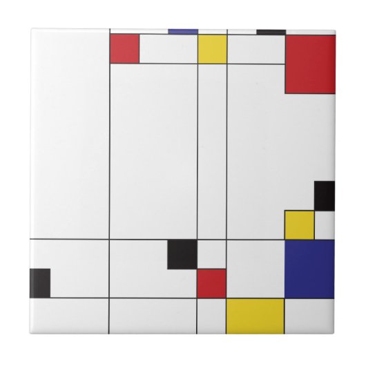Carreau Art de DeStijl (Devant)