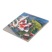 Carreau Art de graffiti de rue de Copenhague (Côté)