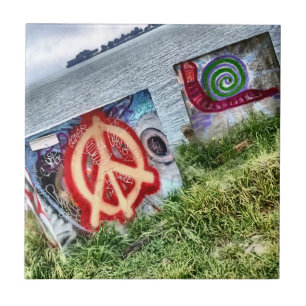 Carreau Art de graffiti génial à Berkeley en Californie