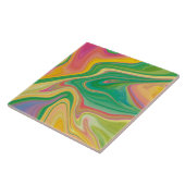 Carreau art de la couleur vibratoire (Côté)