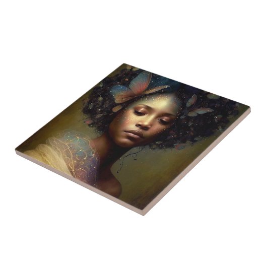 Carreau Art de la déesse noire (Côté)