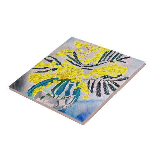 Carreau Art de la fleur australien (Côté)