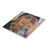 Carreau Art de Marie Mère et Jésus (Côté)