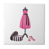 Carreau Art de robe et de talons hauts (Devant)