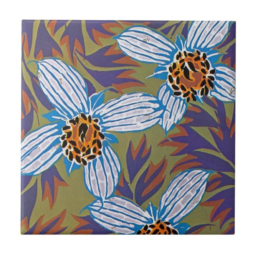 Carreau Art Déco 7 de Seguy à Emporio Moffa (Devant)