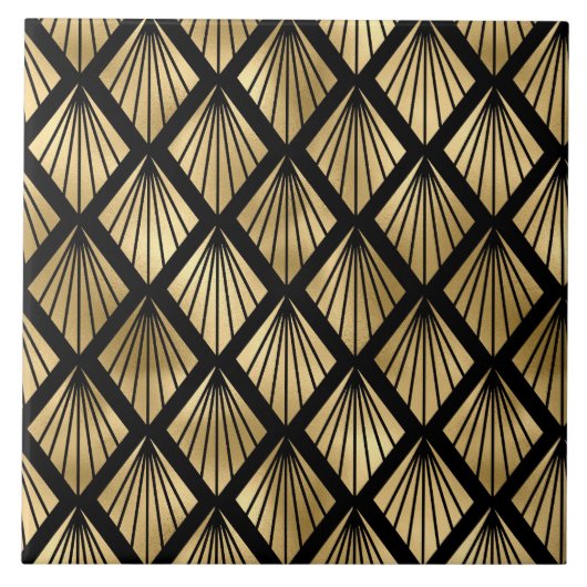 Carreau art déco accueil décoration carrelage céramique (Devant)