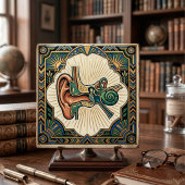 Carreau Art Deco Anatomical Ear Laryngology 