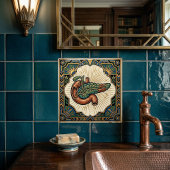 Carreau Art Deco Anatomical Pancreas Diabetes