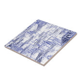 Carreau Art déco bleu (Côté)