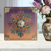 Carreau Art Deco Desert Disco Mandala Ceramic Tile