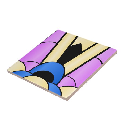 Carreau Art deco design (Côté)