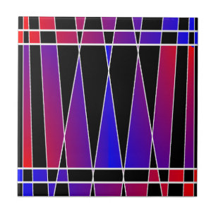 Carreau Art déco "fracturé" par Kenneth Yoncich