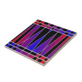 Carreau Art déco "fracturé" par Kenneth Yoncich (Côté)
