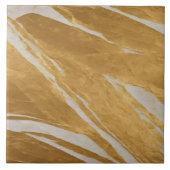 Carreau Art Déco Gold Blanc Vintage Collection moderne (Devant)