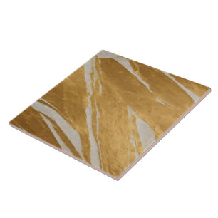 Carreau Art Déco Gold Blanc Vintage Collection moderne