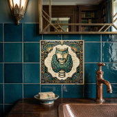 Carreau Art Deco thyroid biology medical vintage