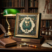 Carreau Art Deco thyroid biology medical vintage