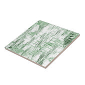 Carreau Art déco vert (Côté)