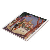Carreau Art d'été vintage Grasse (Côté)