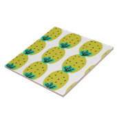 Carreau Art Doodle Ananas Pop (Côté)