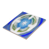 Carreau Art Eternité Bleue (Côté)