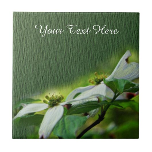 Carreau Art Fleur Dogwood (Devant)