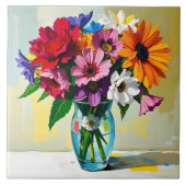 Carreau Art floral Impasto (Devant)