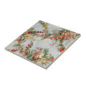 Carreau Art floral industriel du XIXe siècle  (Côté)