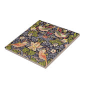 Carreau Art floral Nouveau de voleur de fraise de William (Côté)