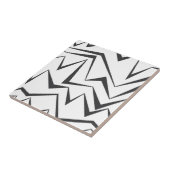 Carreau Art graphique abstrait moderne, dynamique, simple  (Côté)