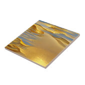 Carreau Art graphique des sables dorés (Côté)