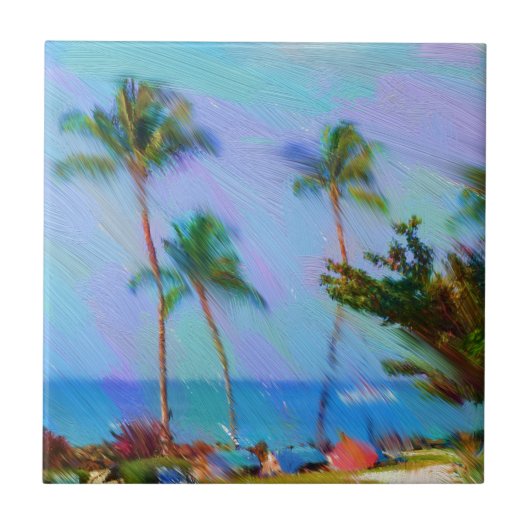 Carreau Art hawaïen (Devant)