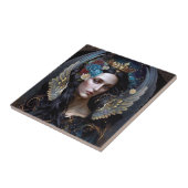 Carreau Art Imaginaire de la Reine-Ange foncé (Côté)