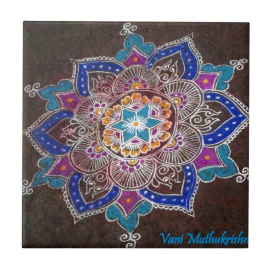 Carreau Art indou (Devant)