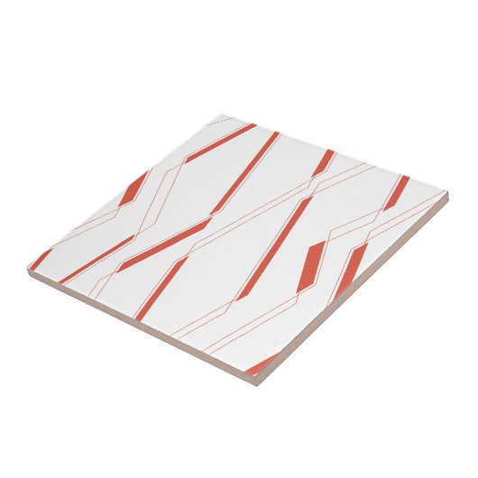 Carreau Art moderne, simple urbain plante abstraction grap (Côté)