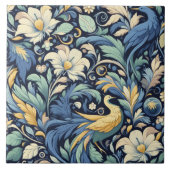 Carreau Art Morris aux fleurs (Devant)