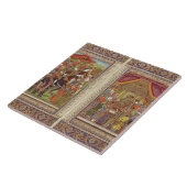 Carreau Art musulman islamique de Boho de l'Islam de (Côté)