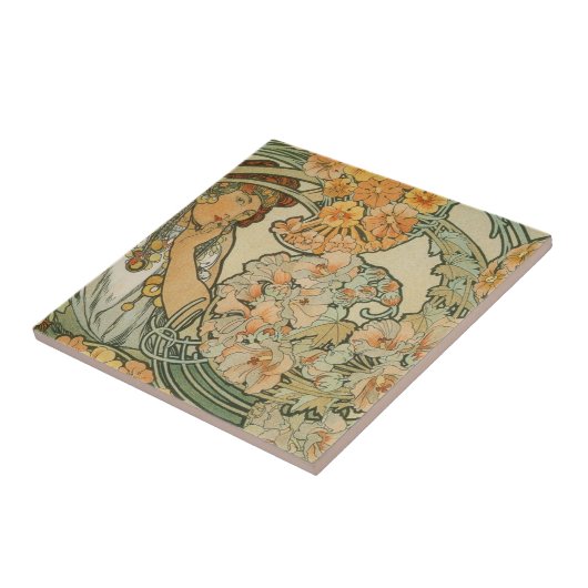 Carreau Art nouveau (Côté)