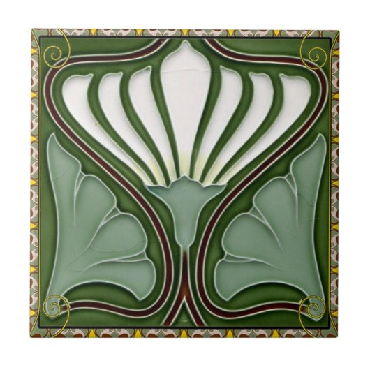 Carreau Art nouveau 001 (Devant)