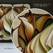 Carreau Art Nouveau Calla Lily symétrique Mur Floral Art N