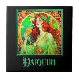 Carreau Art nouveau Daiquiri