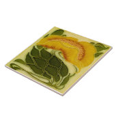 Carreau Art Nouveau Floral de Marsden Peach, l'antiquité d (Côté)