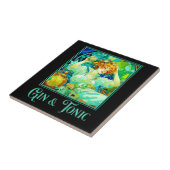 Carreau Art Nouveau Gin & Tonique (Côté)