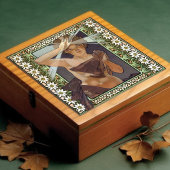 Carreau Art nouveau inspiré L'Étoile du Matin par Mucha