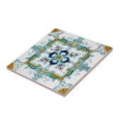 Carreau Art Nouveau Majolica Tile Motif (Côté)