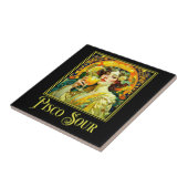 Carreau Art Nouveau Pisco Sour (Côté)