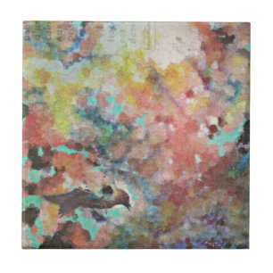 Carreau Art numérique Bluebird