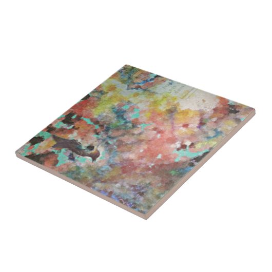 Carreau Art numérique Bluebird (Côté)