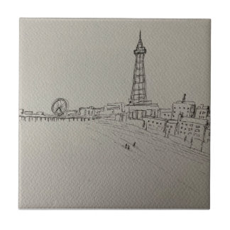 Carreau Art original de la tour de Blackpool