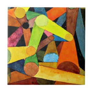 Carreau Art Paul Klee - Aquarelle de Montagne ouverte